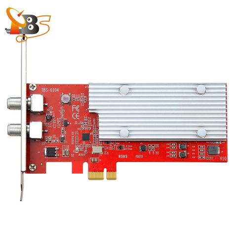 TBS6104 DVB-T Quad Modulator Card Convert DVB-S2/S, DVB-C, ISDB-T, ATSC or even IPTV to DVB-T signal ► Photo 1/4