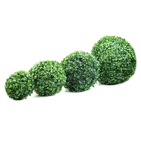 Simulation Green Leave Grass Ball Artificial Flower Grass Plant Ball Topiary Tree Boxwood Home Outdoor Wedding Party Decoration ► Photo 1/6