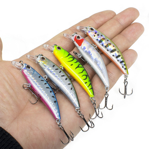 Sinking Minnow Fishing Lures 6.5cm 6.2g Jerkbait Bass Pike Carkbait Wobblers Swimbait Professional Hard Bait ► Photo 1/6