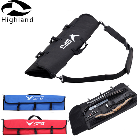 Shoulder Handle Carrying  Archery Bow Bag Arrow Quiver Holder Recurve Bow Case for  Recurve Bow Archery Hunting ► Photo 1/6