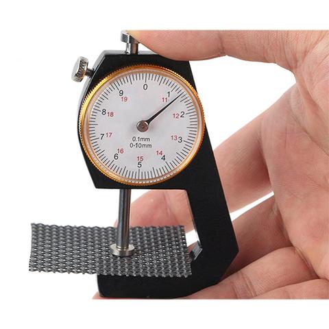 0-10mm Dial Thickness Gauge Leather Paper Thickness Meter Tester For Leather Flim Paper Tool ► Photo 1/6