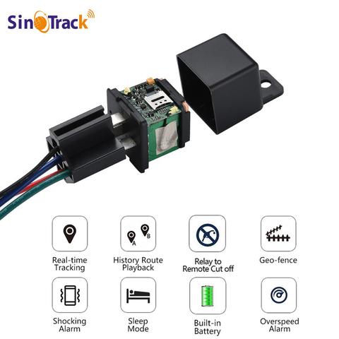 Car GPS Tracker ST-907 Tracking Relay Device GSM Locator Remote Control Anti-theft Monitoring Cut off oil System with free APP ► Photo 1/6