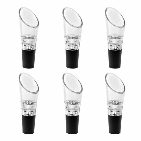 6 Pack Wine Aerator Pourer, Premium Aerating Decanter Spout ► Photo 1/6