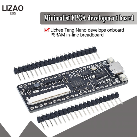 Sipeed Lichee Tang Nano minimalist line FPGA development board breadboard GW1N-1 chip ► Photo 1/6