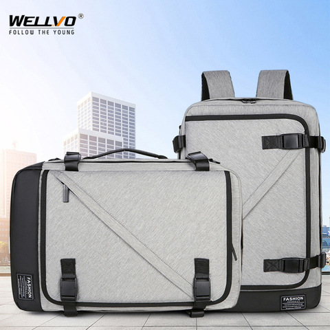 15.6 inch Men Multifunctional Laptop Backpack USB Charging Rucksack Students School Backpacks Large Business Travel Bags XA88C ► Photo 1/6