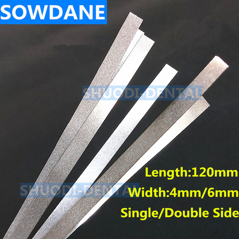 Dental Metal Polishing Stick Strip Single/Double Side of Alumina-Plated Sanding Surface Dentist Whitening Materials ► Photo 1/5