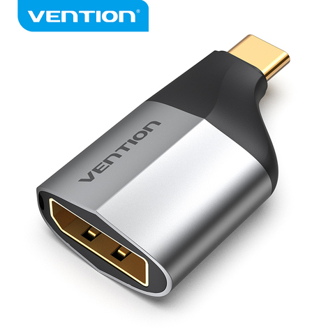 Vention USB C to Display port Adapter 4K Type C to DP Cable for MacBook Huawei Xiaomi USB C to Displayport Thunderbolt Converter ► Photo 1/6