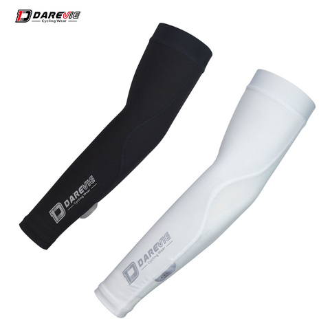 DAREVIE 1 pair Cycling Arm Sleeve UV Protect Cycling Arm Warmers High Elastic Outdoor Riding Fitness Fishing Driving Basketball ► Photo 1/6