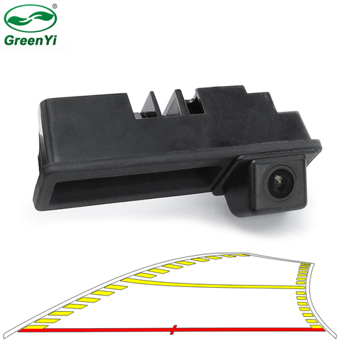 HD 4089T Dynamic Trajectory Parking Line Car Reverse Backup Rear View Trunk Handle Camera For Audi A1 A3 A4 A6L S5 Q7 ► Photo 1/6