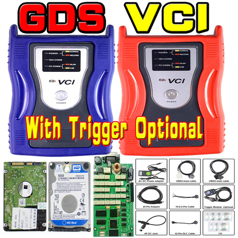 2022 HOT SALE GDS VCI Diagnostic Interface OBD2 Scan Tool for Hyundai Kia ( with Trigger Module Flight Record Function Optional) ► Photo 1/6