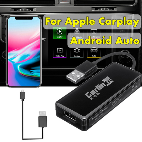 Carlinkit USB adapter for wired Apple CarPlay and Android Auto