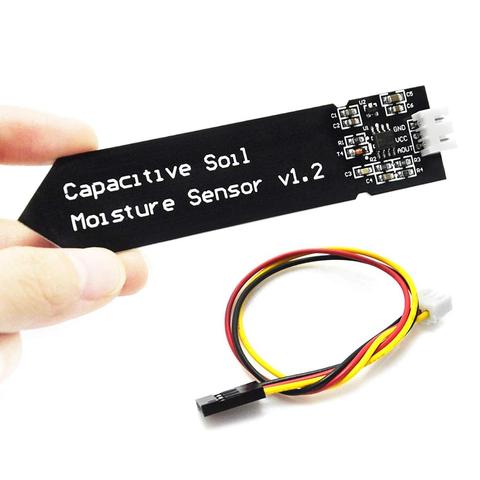 Capacitive Soil Moisture Sensor Corrosion Resistant for Arduino Moisture Detection Garden Watering DIY ► Photo 1/6