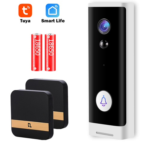 Tuya WIFI Doorbell Smart Home Wireless WiFi Video Doorbell Intercom Security Outdoor Door Camera 1080P HD Home Monitor PIR ► Photo 1/6