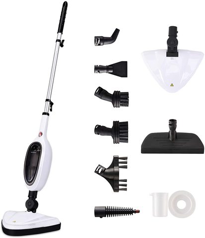 Steam Mop for Tile Steam Cleaner Carpet Hardwood Floors Floor Steamers with Convenient Detachable Handle Child & Pet Friendly ► Photo 1/6