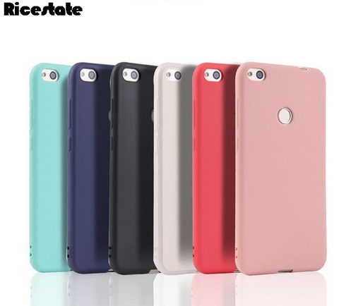 AAA Ricestate Back cover For Xiaomi Redmi 4X Matte Candy Solid color Cover For Redmi 4X Pro Silicone TPU  case 5.0