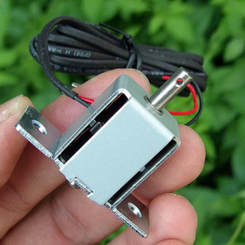 6MM Stroke  Push-pull type self-holding  solenoid electromagnet  DC12V two-way self-holding solenoid ► Photo 1/4