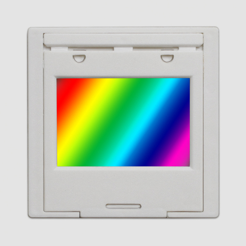 Diffraction grating 50 lines 1mm Transmission grating Spectrophotometer Optical teaching experiment Customizable ► Photo 1/4