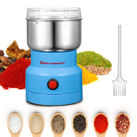 Powerful Grains Spices Grinder Cereals Coffee Dry Food Chopper Processor Blender Pepper Mill Grinding Machine Home Kitchen Tools ► Photo 1/6