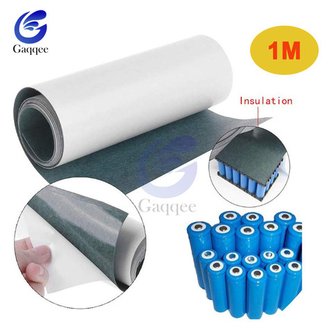 1m 120mm 18650 Battery Insulation Gasket Barley Paper Li-ion Pack Cell Insulating Glue Patch Positive Electrode Insulate1S/2S/3S ► Photo 1/6