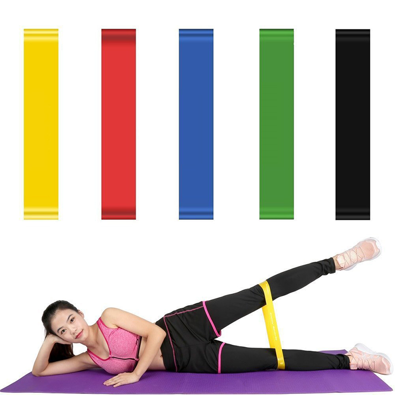 5Pcs Resistance Bands Exercise Sports Loop Fitness Home Yoga Latex Set