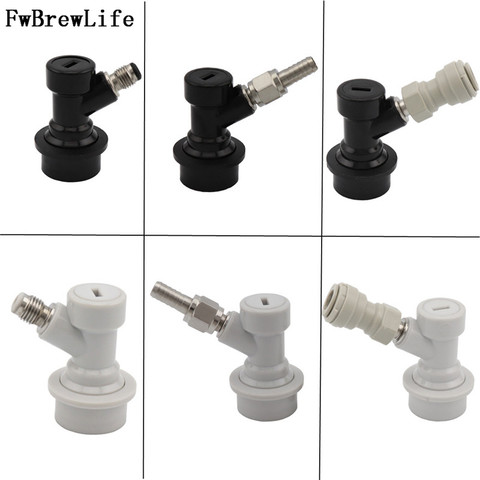 Ball Lock Disconnect Set,Home brew Beer Dispenser Corny Cornelius Keg Connector with FFL 3/8