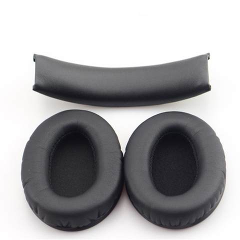Replacement Ear Pads + Headband Cushion for Beats by dr dre Studio 1.0 Headphone White/Black GDeals ► Photo 1/6