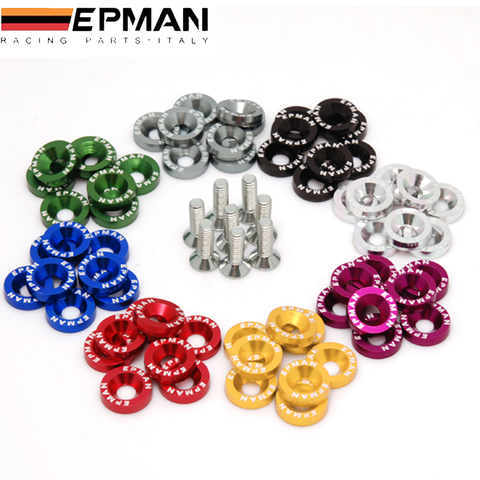 8PCS/SET Jdm Style Fender Washers Bumper Washer Lisence Plate Bolts Kits for CIVIC ACCORD EP-DP01S ► Photo 1/6