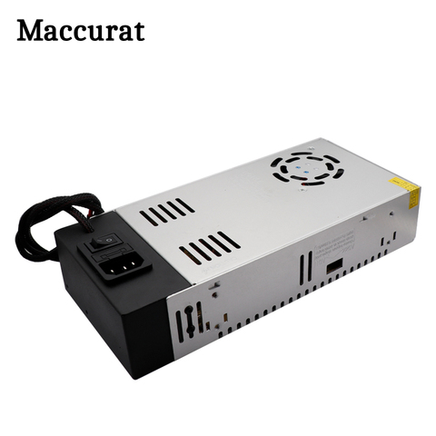 3D Printer Parts Switching power supply AC/DC 12V 30A S-360-12 360W and AC/DC 24V 15A 360W with Power switch 3pin power socket ► Photo 1/6