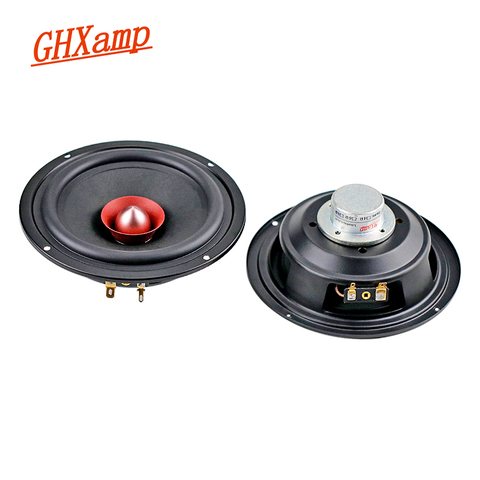 GHXAMP 5.25 Inch HIFI Full Range Speaker 4Ohm Neodymium Bullet Speaker 25mm KSV Voice Coil For Full Frequency Audio 20-40W 2pcs ► Photo 1/6