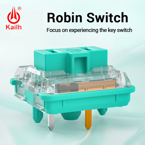 Kailh low profile Switch Chocolate Keyboard Switch RGB SMD kailh Mechanical Keyboard white stem clicky hand feeling Robin Switch ► Photo 1/5