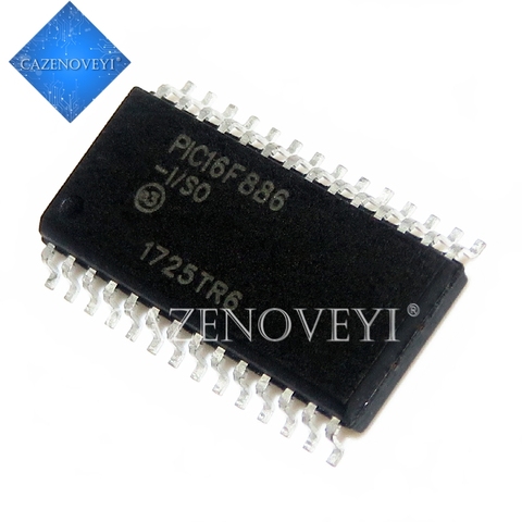 1pcs/lot PIC16F886-I/SO PIC16F886 SOP-28 In Stock ► Photo 1/1