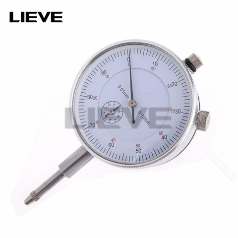 Precision 0.01mm Dial Indicator Gauge 0-10mm Meter Precise 0.01mm Resolution Indicator Gauge mesure instrument Tool dial gauge ► Photo 1/5