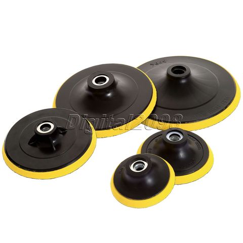 Yetaha M10 M14 Auto Polisher Bonnet Backing Pad Dia. 80,100,125,150,180mm Angle Grinder Wheel Sander Paper Disc Car Polishing ► Photo 1/6