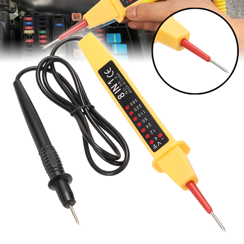 8-In-1 AC DC 6-380V Car Voltage Test Pen Polarity Current Tester Detector Electrical Instruments Voltage Meters ► Photo 1/6