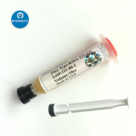Original AMTECH RMA-223-UV BGA Solder Paste Flux with Syringe Needle for Mobile Phone BGA Soldering Paste Welding Repair ► Photo 1/3