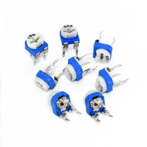 5pcs/lot RM065 RM-065 100 200 500 1K 2K 5K 10K 20K 50K 100K 200K 500K 1M ohm Trimpot Trimmer Potentiometer variable resistor ► Photo 1/2