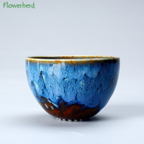 Ceramic Porcelain Tea Cup Teaware Kiln Tea Cup Porcelain Not Pour A Cup Tea Bowl Creative Master Cup Kung Fu Tea Cup ► Photo 1/6