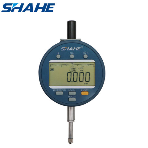 SHAHE IP54 /IP65 Waterproof Digital Indicator 0-12.7 mm 0.001 mm Electronic Micrometer Metric Inch Dial Indicator Gauge ► Photo 1/6