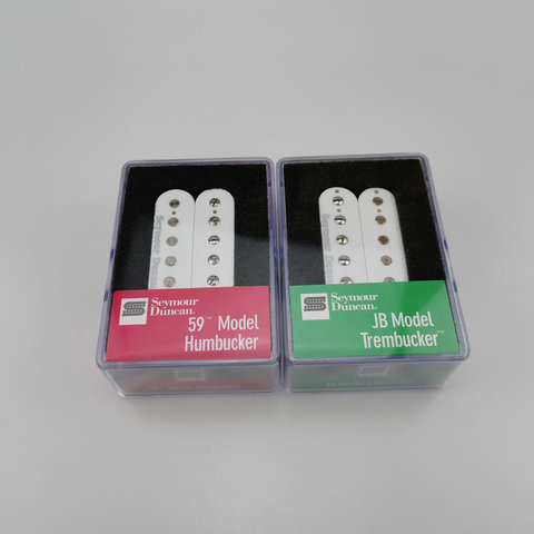 New Guitar Pickups Alnico 5 Neck And Bridge Humbucker Pickup 4C Guitar Pickups 1 Piece/ White color ► Photo 1/6