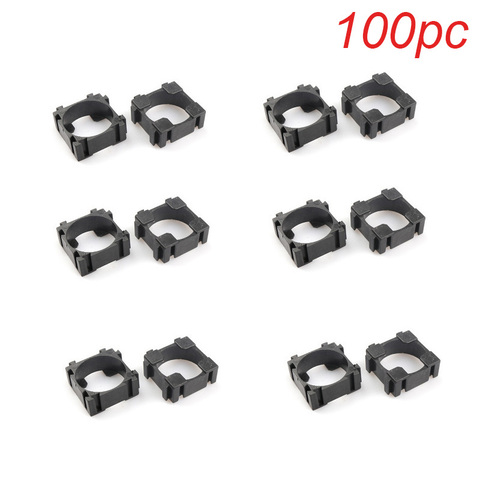 100pcs Battery Bracket 18650 Safety Anti Vibration Holder Bracket Lithium Batteries Support Stand Plastic Holder Bracket ► Photo 1/6