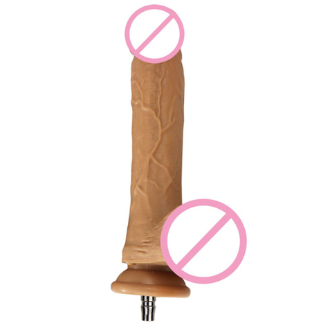 Realistic Silicone Dildos for sex Machine Attachment VAC-U-LOCK (Quick Connector) Sex Toy for Women ► Photo 1/6