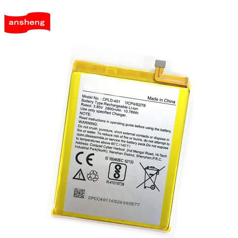 NEW Original High Quality 2800mAh CPLD-401 battery for COOLPAD MAX A8 A8-930 A8-831 Mobile Phone ► Photo 1/1