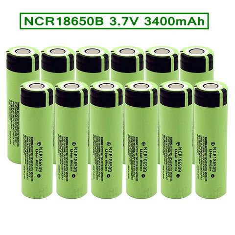 NEW 18650 Battery 3.7V 3400mAh Li-ion NCR18650 Lithium Rechargeable battery for Led Flashlight Torch Headlight Power Electronics ► Photo 1/6
