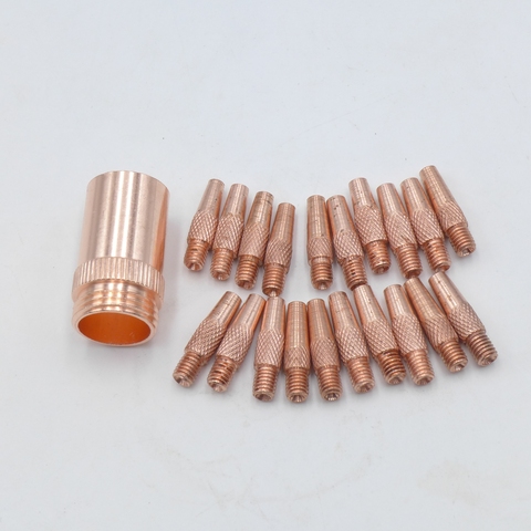 Nozzle Contact Tip fit MIG Spool Gun Push Pull Feeder Aluminum Steel Welding Torch NBC-200 ► Photo 1/2