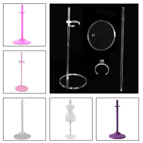 1 Pcs Doll Stand Display Holder For 11.5 Inch Dolls Model Support Frame Prop Up Girl Dolls Suitable ► Photo 1/6