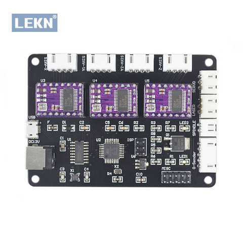 Laser/CNC Engraving Machine Control Board,CNC Shield,GRBL 1.1,USB Port,3 Axis Control,Offline Controller ► Photo 1/6