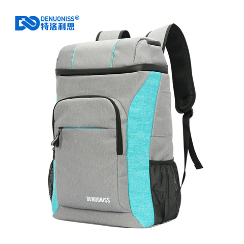 DENUONISS Oxford Big Cooler Bag Thermo Lunch Picnic Box Insulated Cool Backpack Ice Pack Fresh Carrier Thermal Shoulder Bags ► Photo 1/6