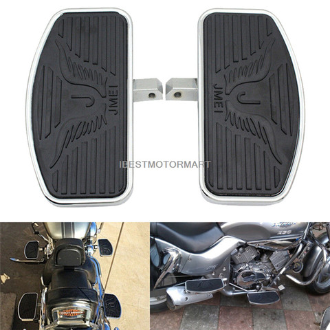 Front Rider Footboards Floorboard 24CM For Yamaha V-STAR VSTAR XVS 400/650 1988-2013, Drag Star Dragstar XVS400 XVS650 88-13 ► Photo 1/6