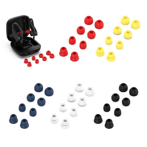 Replacement Silicone Eartips Earbuds Eargels for Beats by dr dre Powerbeats 3 Wireless Stereo Earphones for powerbeats pro ► Photo 1/6