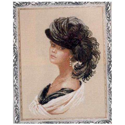 Elegant lady Patterns Counted Cross Stitch  11CT 14CT 18CT DIY wholesale Chinese Cross Stitch Kits Embroidery Needlework Sets ► Photo 1/6